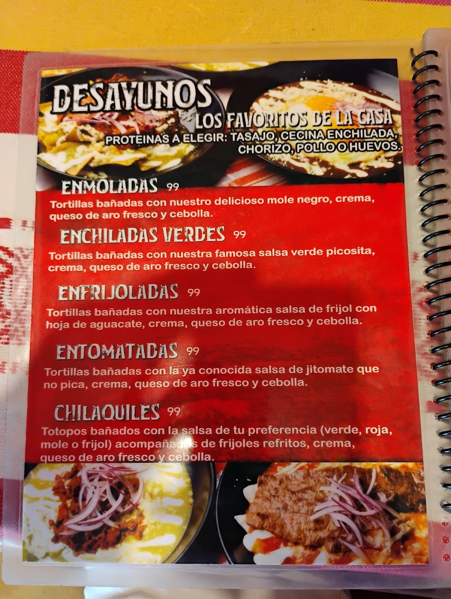 Restaurante Corazón Oaxaqueño Menu - Image 2