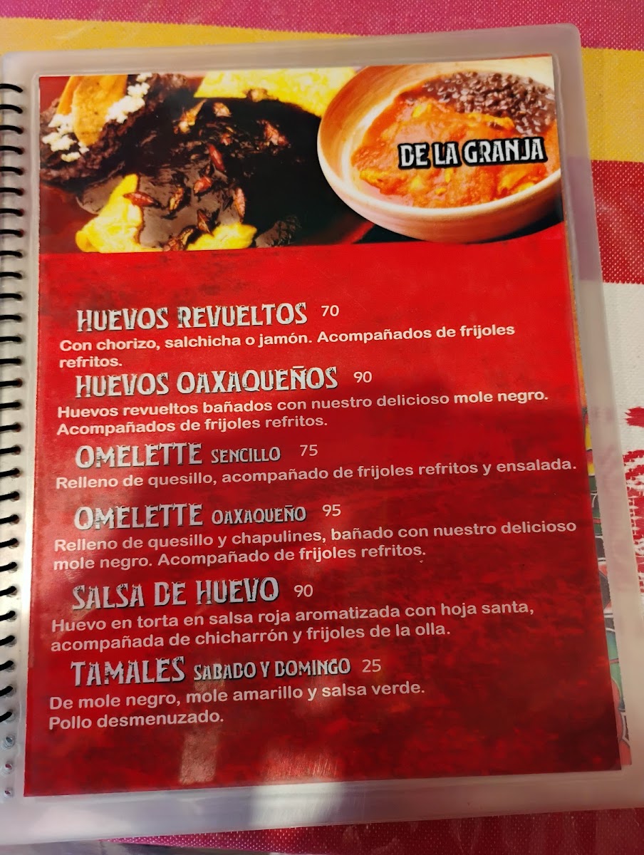 Restaurante Corazón Oaxaqueño Menu - Image 4