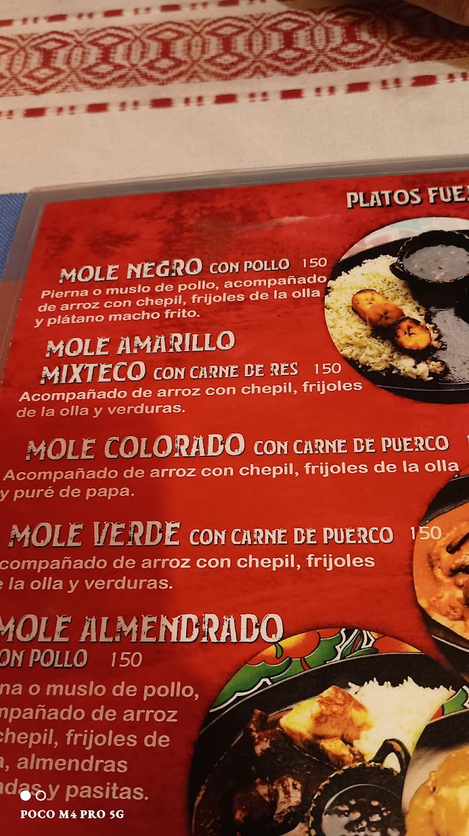 Restaurante Corazón Oaxaqueño Menu - Image 6